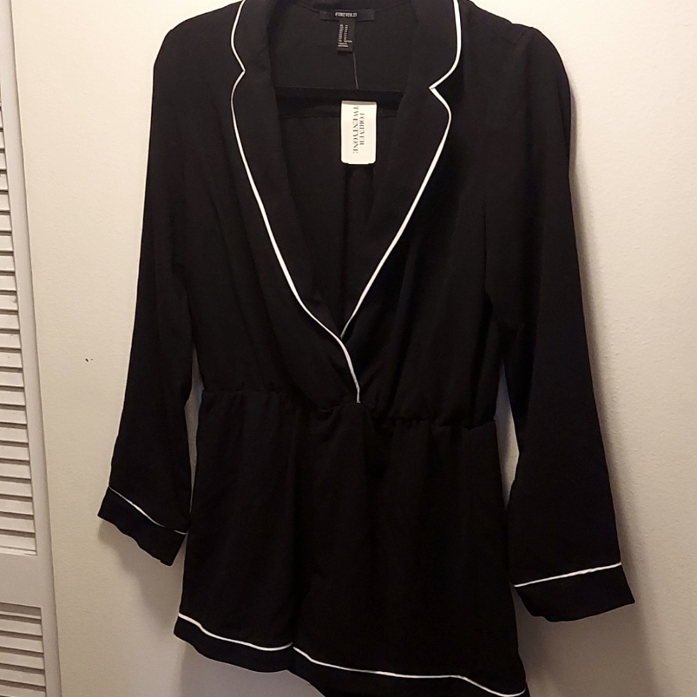 Black jumpsuit romper